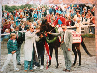 Reel Line, sejrsceremoni efter Petit Prix 1993